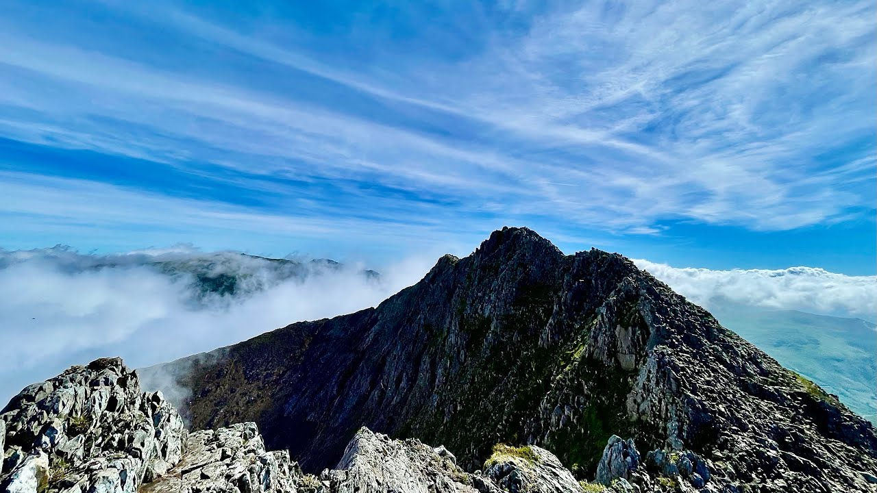 Crib Goch Crossing Video (GoPro Max 360 Chest Mounted)