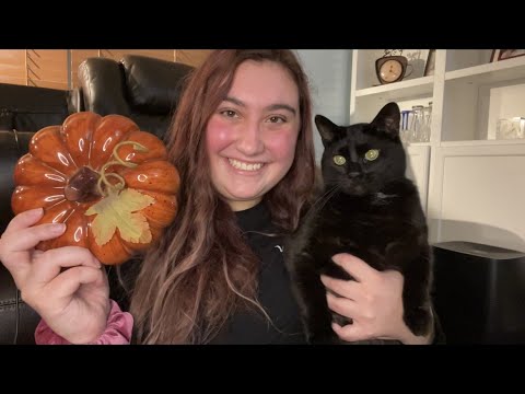 ASMR Fall Trigger Assortment (tapping, scratching, chatty whispers)