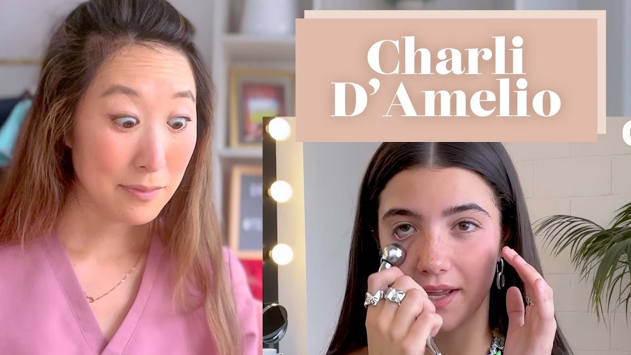 Dermatologist Reacts to Charli D'Amelio's Skincare Routine