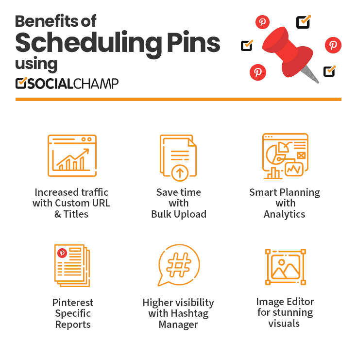 Benefits Of Scheduling Pins On Pinterest Using Social Champ
