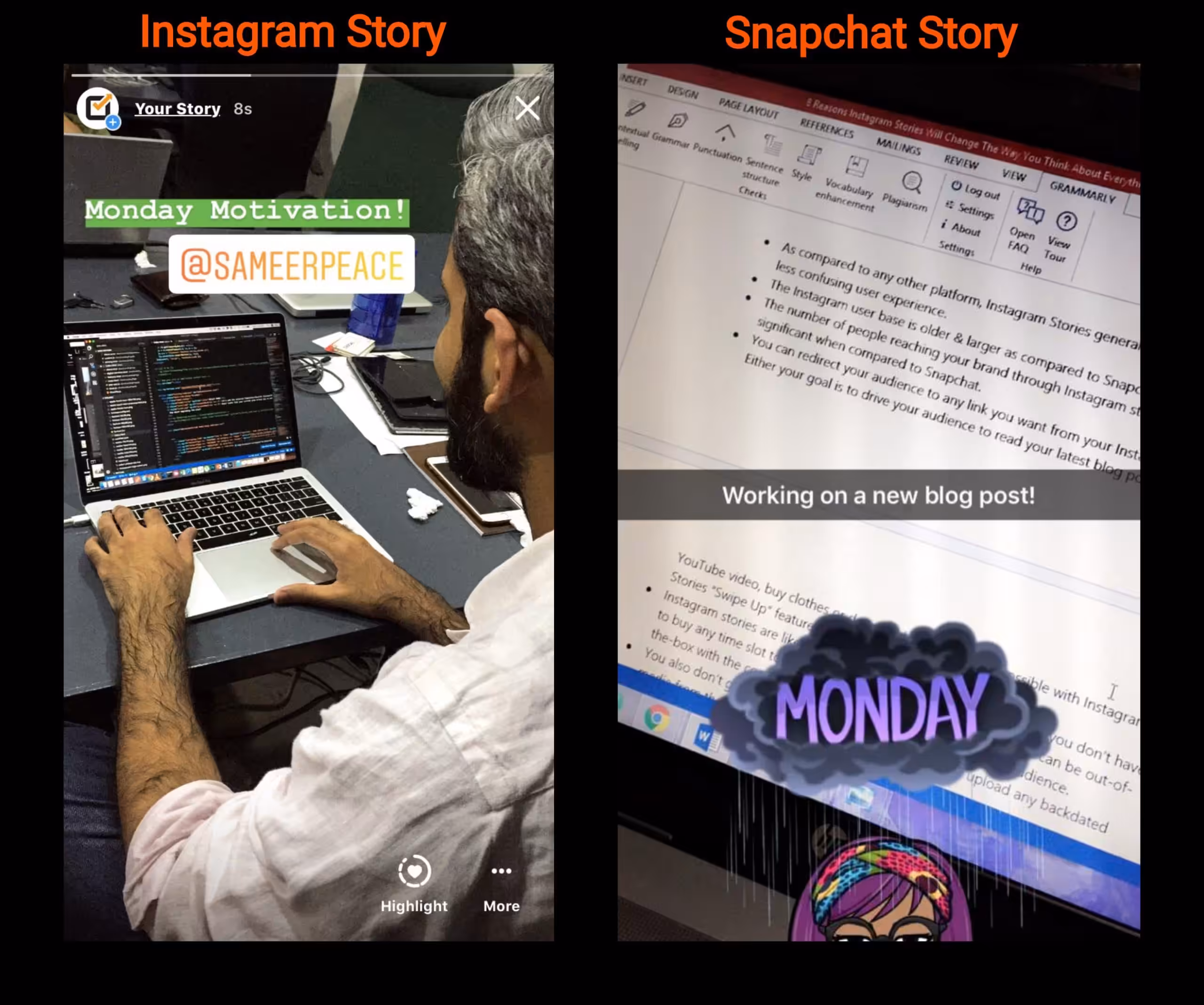 Instagram Stories Are Killing the Competition for Snapchat 13 instagram vs snapchat