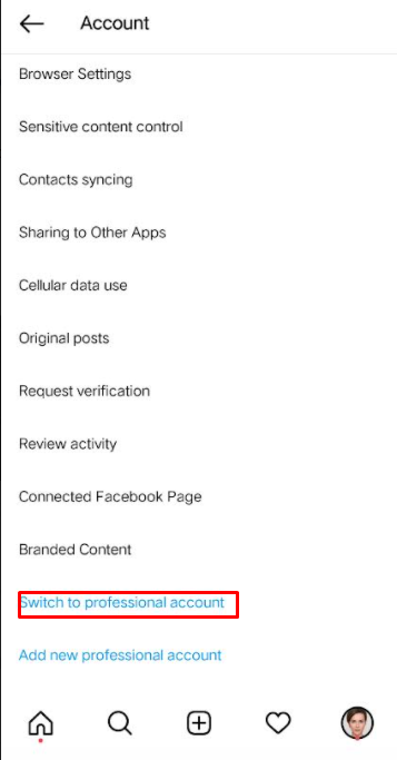 The Best Instagram Marketing Guide for Business in 2026 5 IG business account step 2