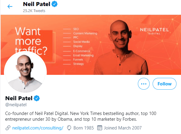 Social Media Optimization Techniques That Really Works For Multiple Platforms 8 profile optimization Neil patel