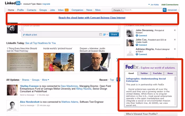 How to Become the Best LinkedIn Marketer? 5 linkedin paid targeted Advertising