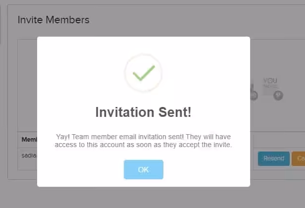 Social Media Team Feature Option