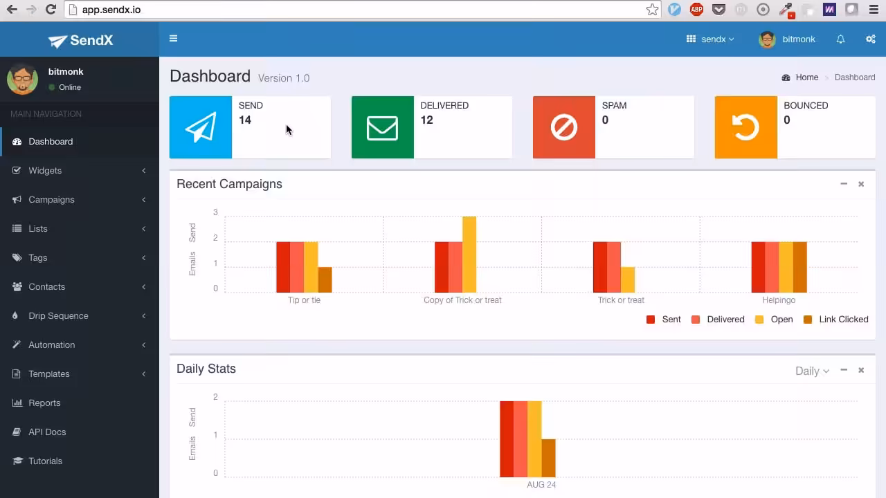 SendX for Simple Email Campaign Management 5 SendX