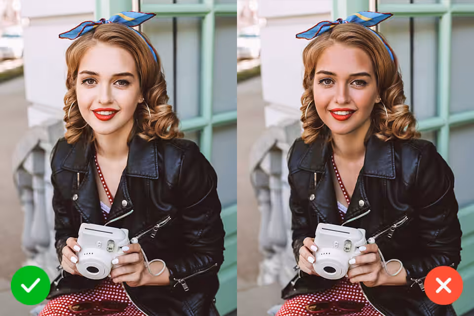 edit instagram photos preserving natural skin tone