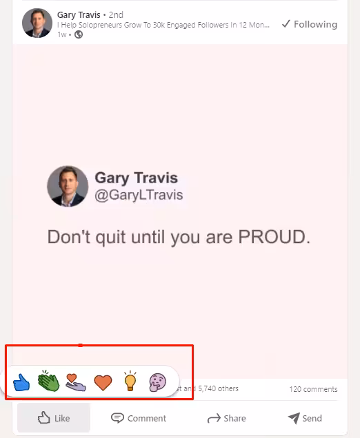 18+ New LinkedIn Features You Can’t Afford to Skip in 2026 5 LinkedIn reactions