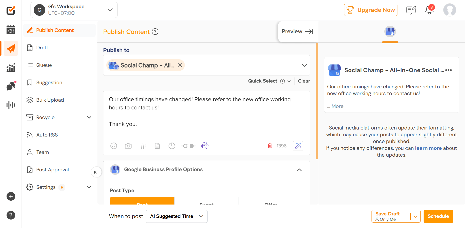 Your Complete 2026 Guide to Google Business Profile Posts for Success 4 GBP Publishing with Social Champ