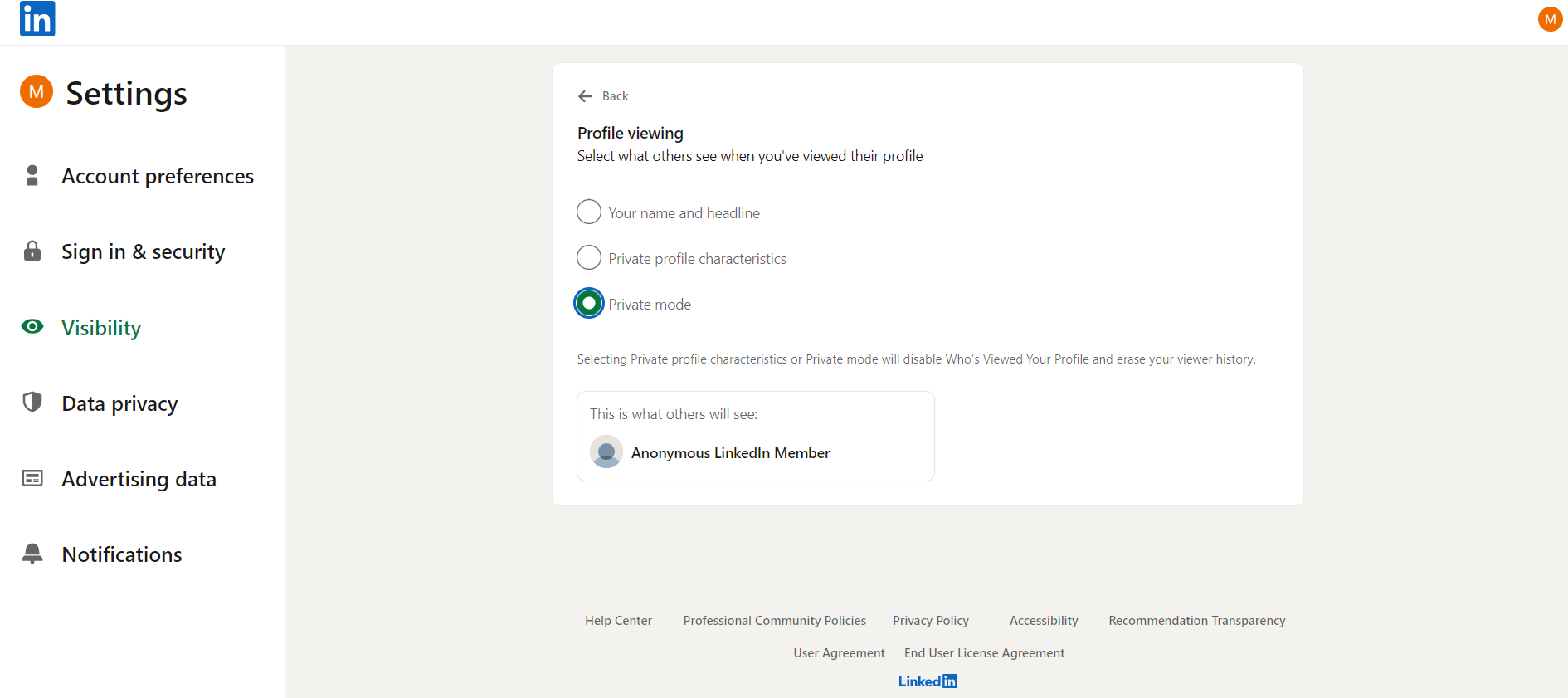 20 Powerful LinkedIn Hacks to Boost Your Business Growth in 2026 7 LinkedIn Private Mode
