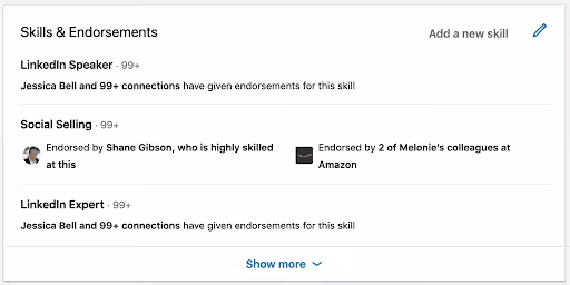 20 Amazing LinkedIn Best Practices 2026 - Successful LinkedIn Marketing 9 LinkedIn Skills and Endorsements