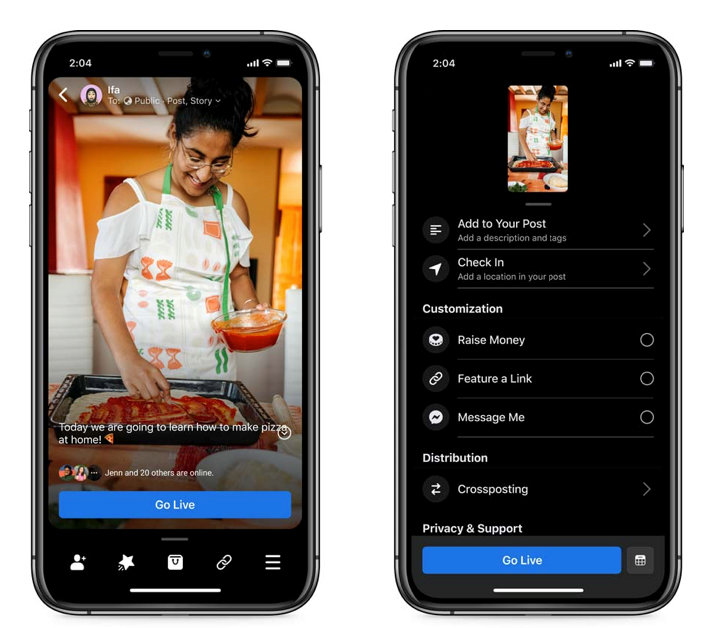 Social Media Roundup for December 2021 9 Live-Stream Feature by Facebook