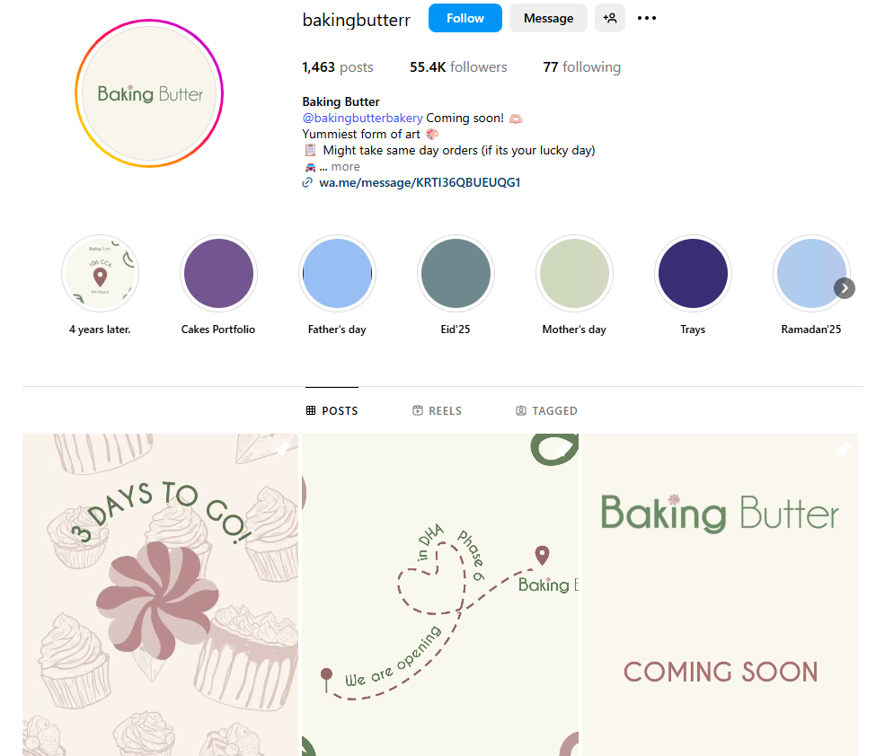 Example of a Consistent Instagram Branding 