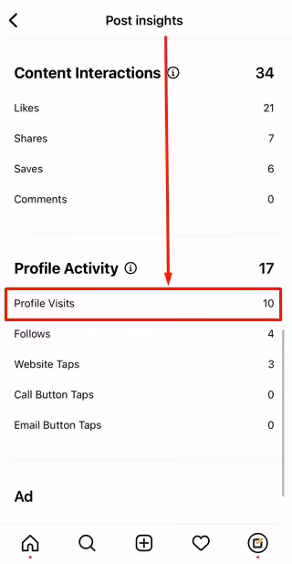 12 Proven Instagram Metrics to Track Your Success in 2026 25 Profile visits