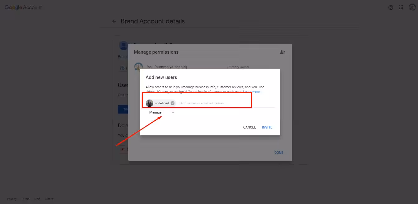 Invite New Users