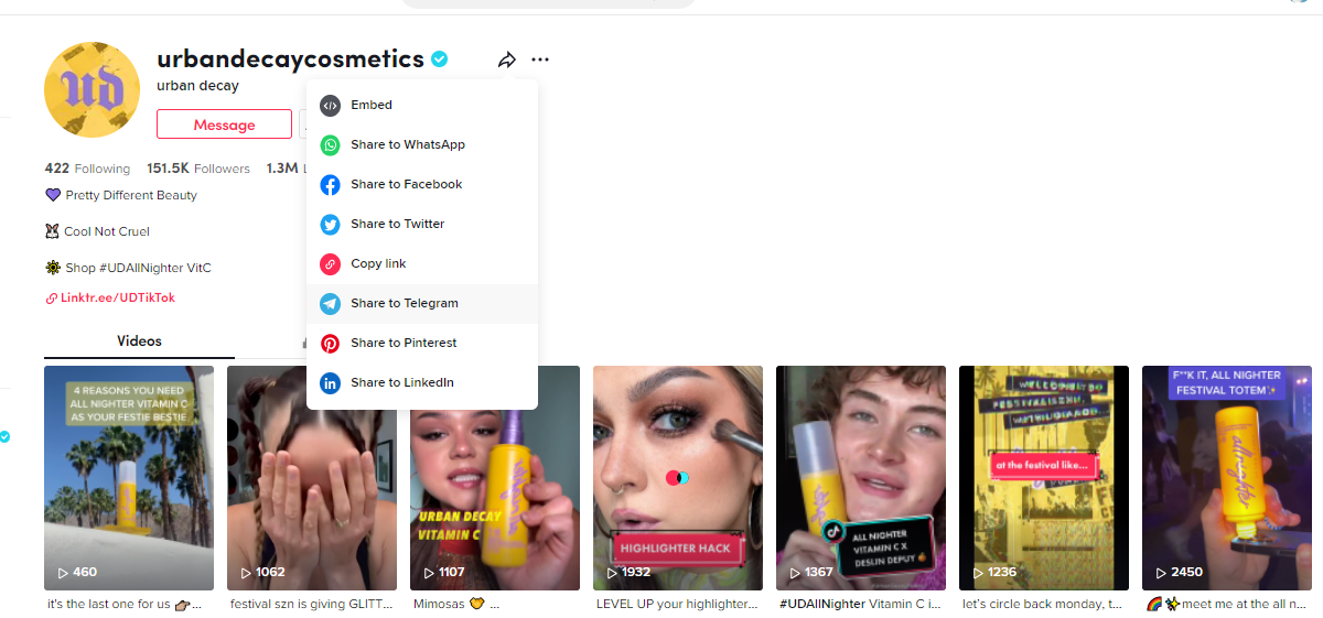 25 TikTok Tips & Tricks You Need to Know in 2026 16 share your TikTok profile