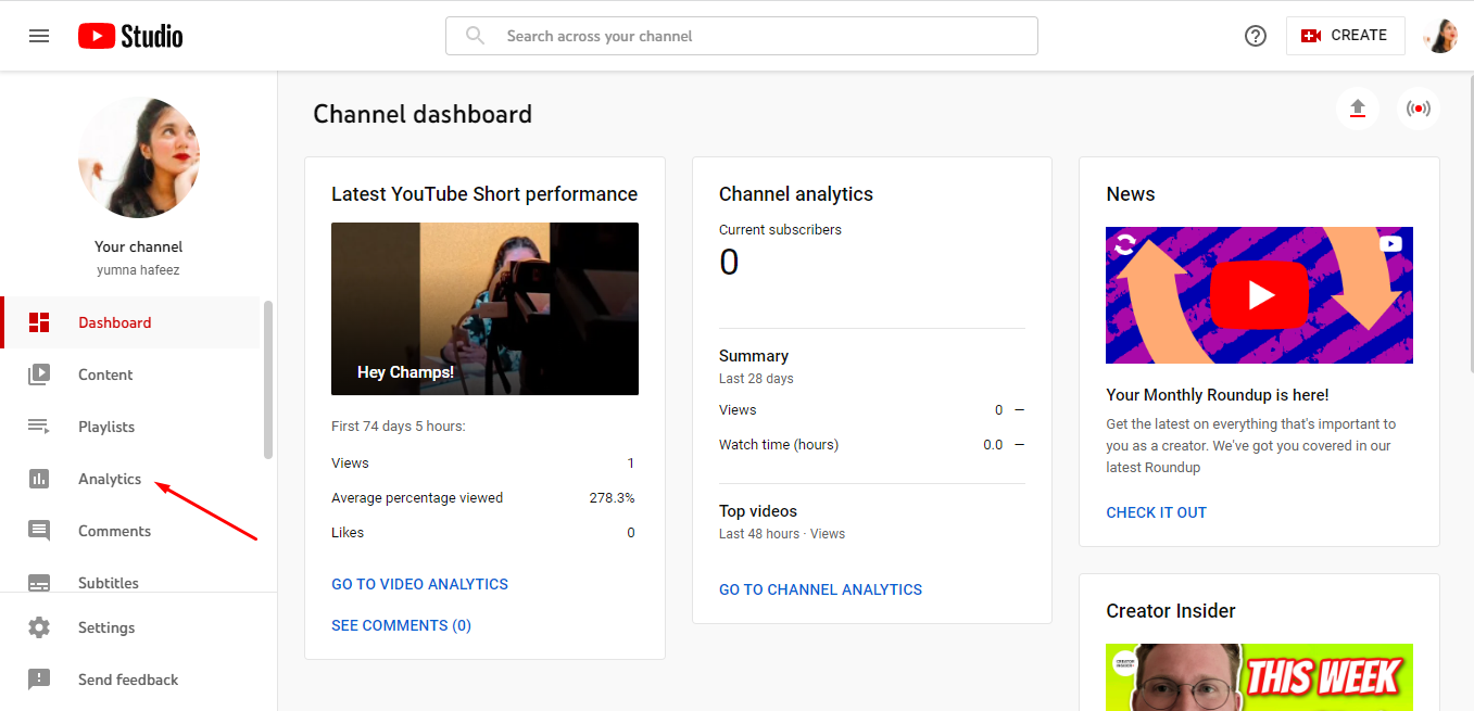 YouTube Analytics: Use Data Metrics to Grow and Track Your Channel 8 YouTube Analytics step 3