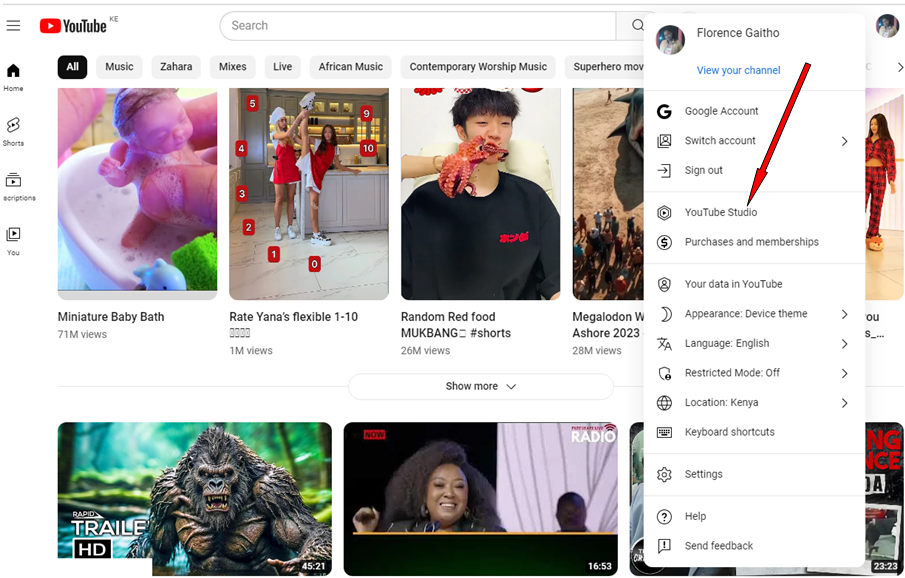 YouTube Analytics: Use Data Metrics to Grow and Track Your Channel 14 YouTube Analytics on Desktop - step 3