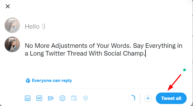 Twitter Thread: How to Achieve High Engagement in 2026 6 Twitter thread step 3