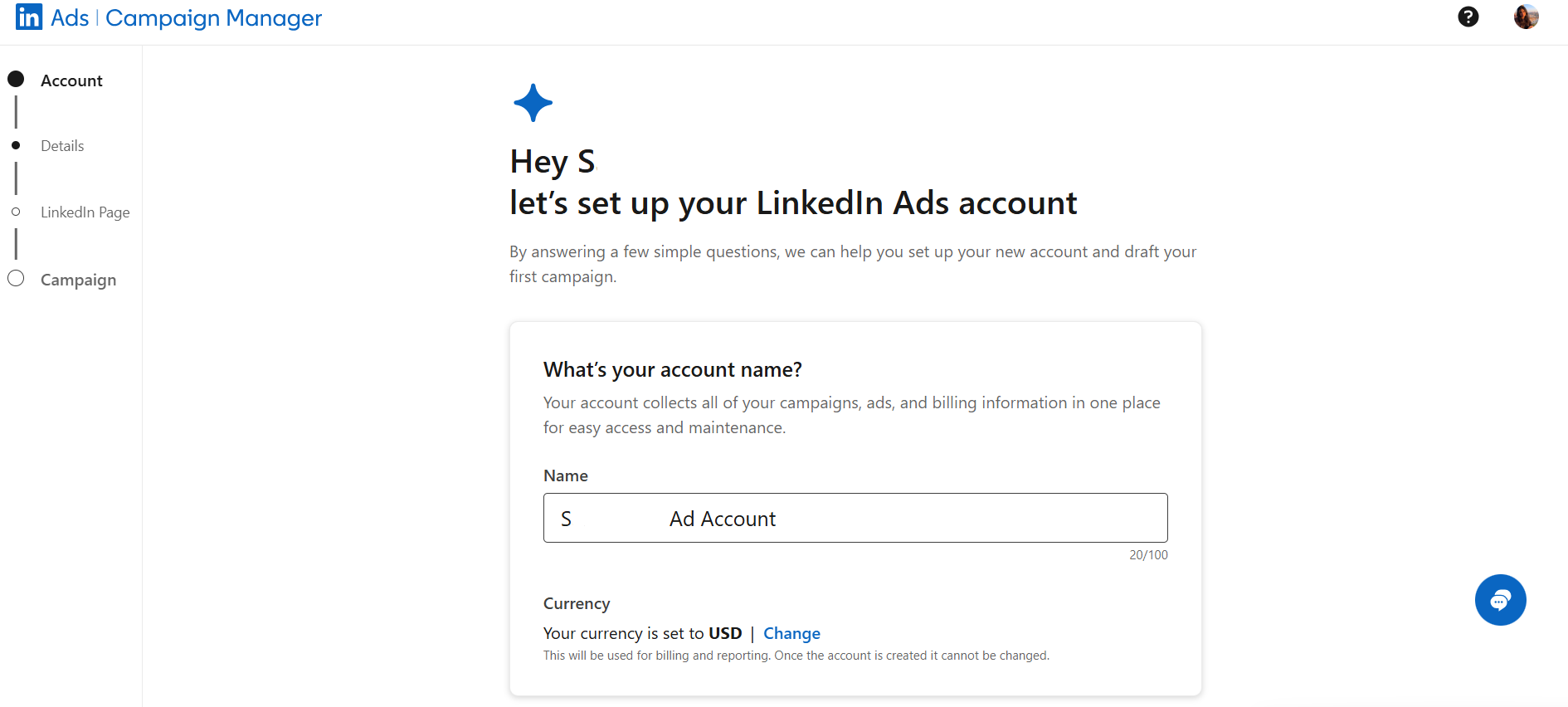 LinkedIn Campaign Manager