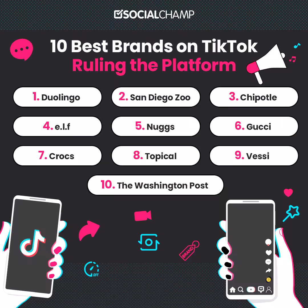 Brands on TikTok: 10 Popular Accounts Leading the Platform in 2026 9 best brands on TikTok