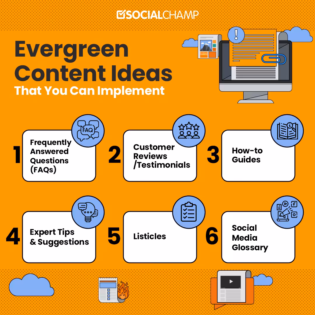 Evergreen Content: How to Create the Relevant Pieces in 2026 4 Evergreen Content Ideas