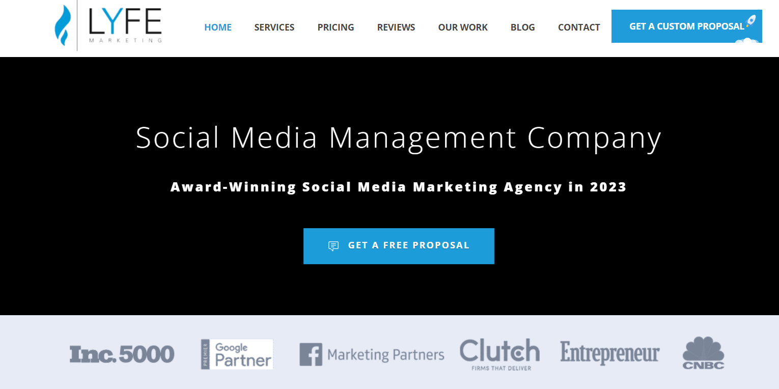50 Exclusive Social Media Agencies You Must Know About 49 Lyfe Marketing
