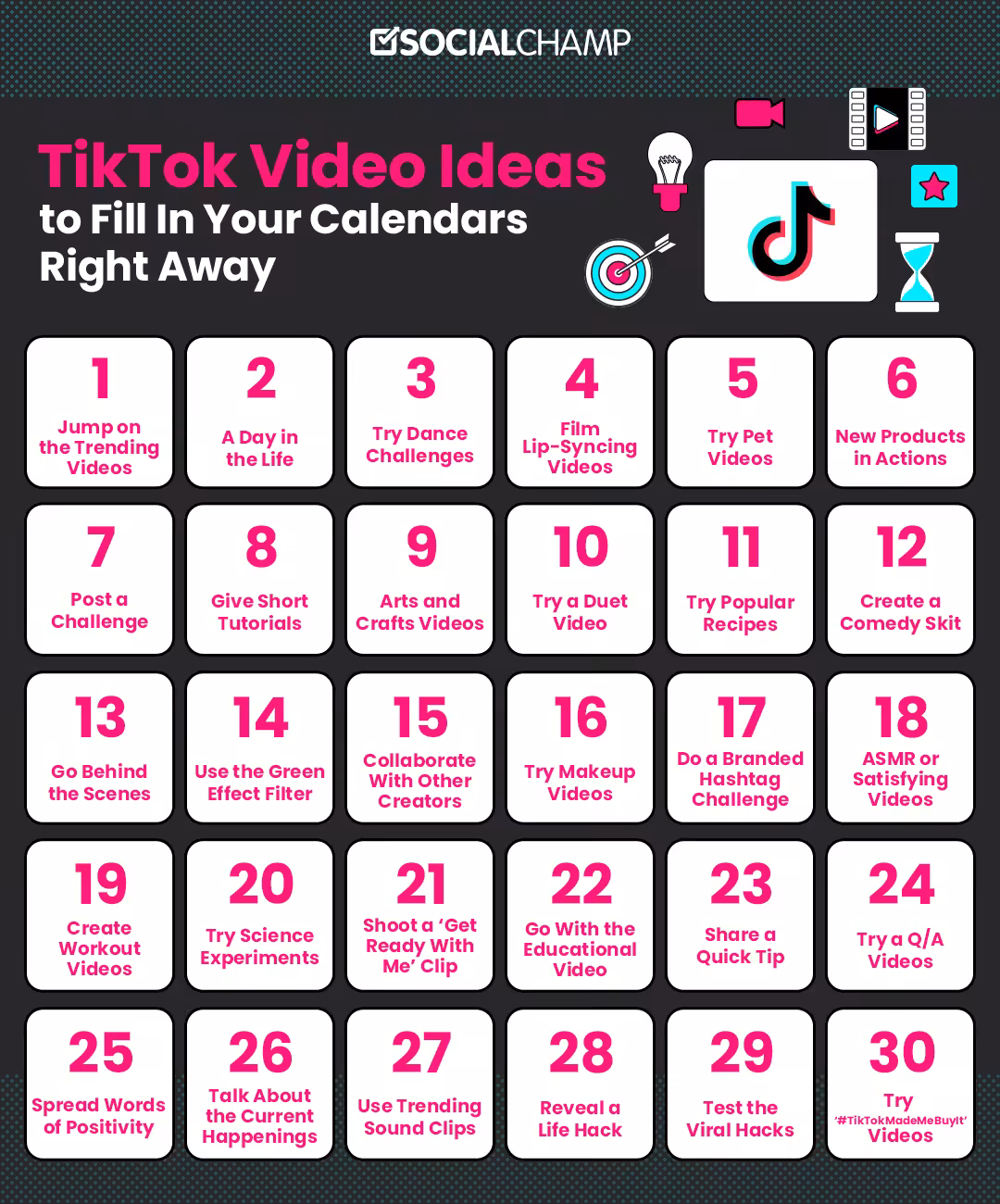 33 TikTok Video Ideas to Boost Engagement and Go Viral in 2026 6 TikTok Video Ideas