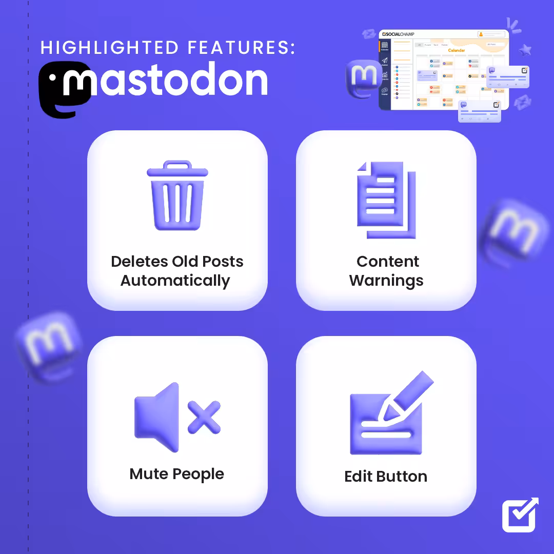 How to Schedule Mastodon Posts Easily in 2026 25 Mastodon’s Highlighted Features