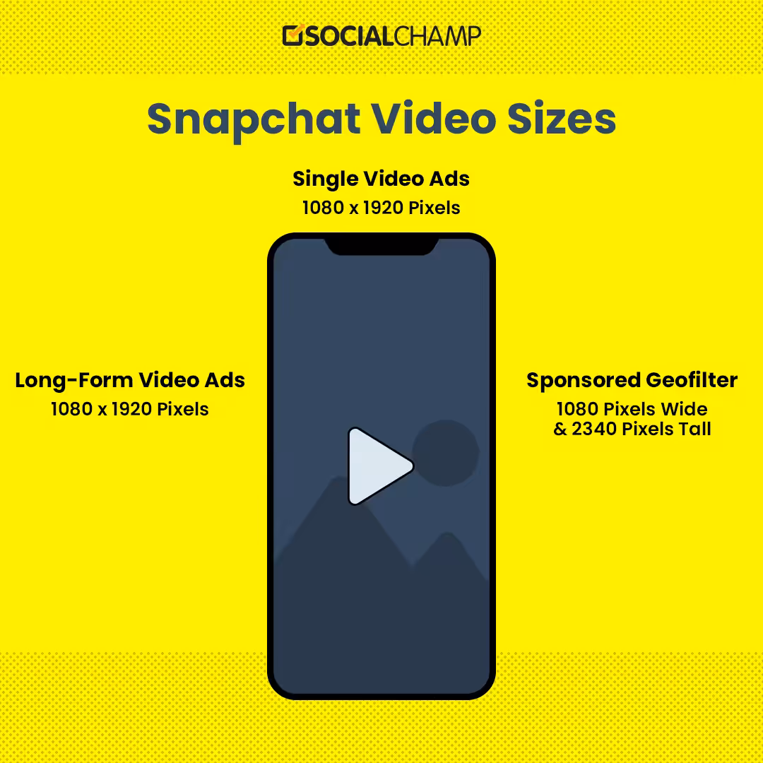 Snapchat Video Sizes