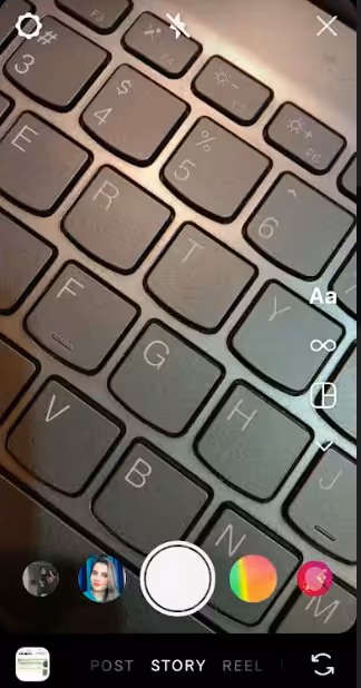 Instagram Stories: A Winning Guide for All Marketers in 2026 6 Now record your story or post a picture or video from your phone’s gallery
