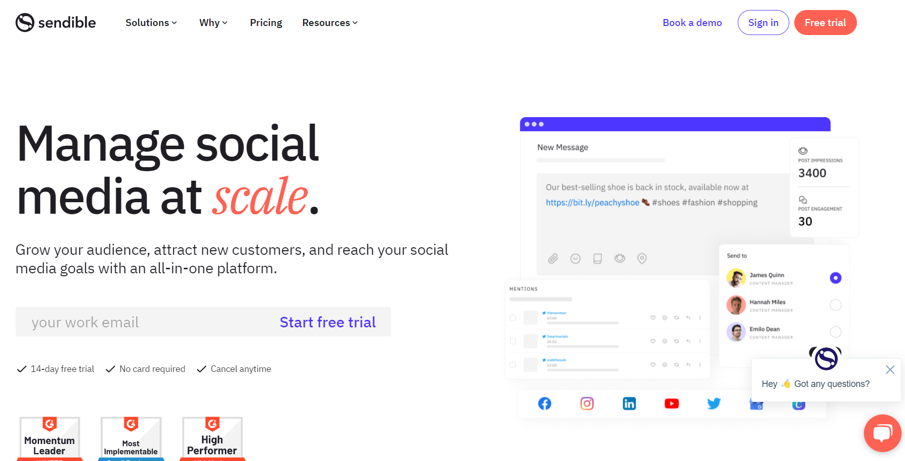 Best Social Media Dashboard Examples for Brands in 2026 14 Sendible