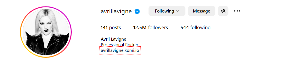 100+ Instagram Bio Ideas With Tips & Tricks in 2026 4 avril lavigne bio