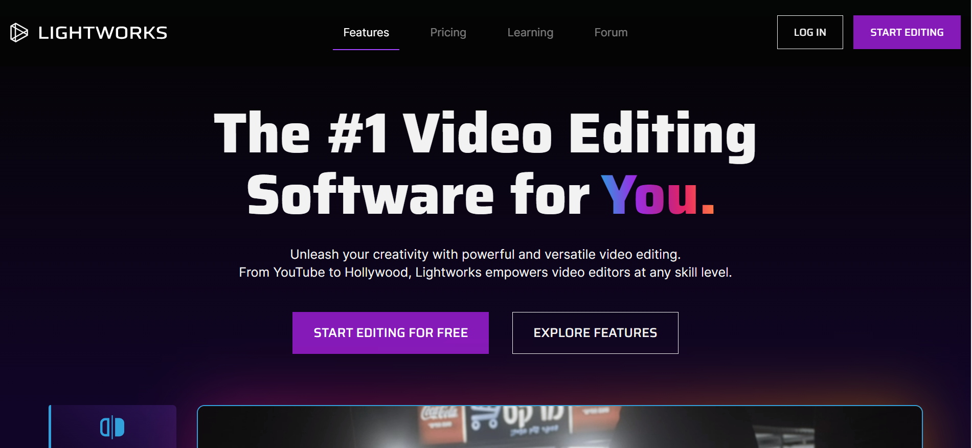 15 Top-Notch Free Video Editing Software for Stunning Visuals in 2025 5 lightworks
