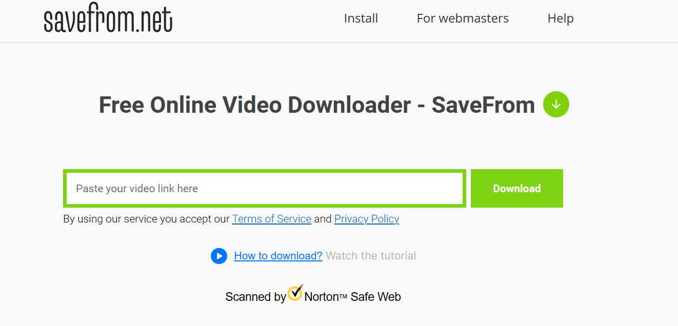 Best Ways to Download Instagram Video in 2026: Keep Them Saved 13 Savefrom.net Landing Page