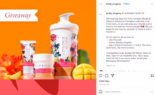 How to Monetize Instagram: Strategies & Ideas to Make Money 6 Host Giveaways