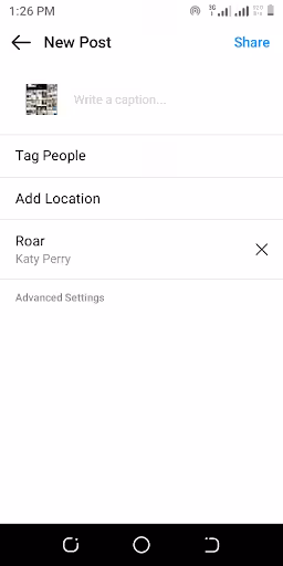 How to Add Music to Instagram Posts in Easy Steps 2026 21 built in IG music step 5