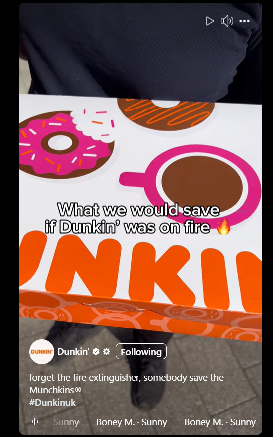Example of Engaging Facebook Reel