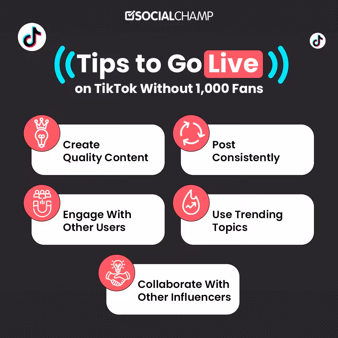 How to Go Live on TikTok in 2026: Stream, Earn, and Grow Your Audience 12 Tips to Go Live on TikTok Without 1000 Fans