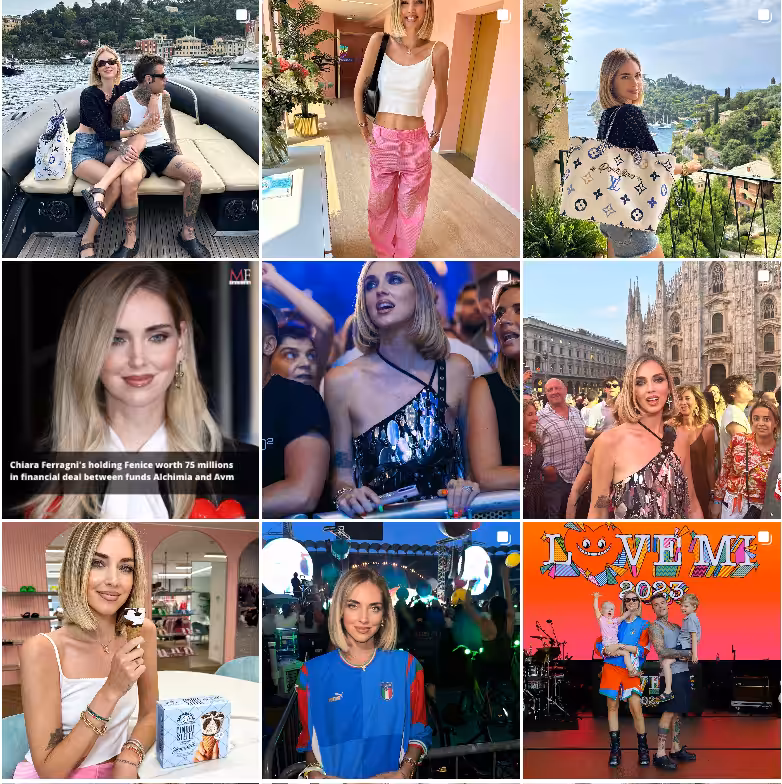 How to Create a Cohesive Instagram Aesthetics in 2026 11 chiara ferrageni