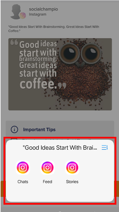 Schedule Instagram Stories Like a Pro in 2026 19 Schedule Instagram Story with social champ step 12