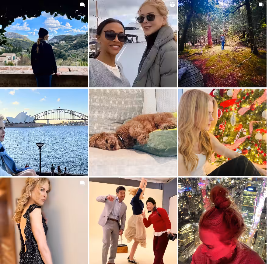 How to Create a Cohesive Instagram Aesthetics in 2026 4 nicole kidman's Instagram profile
