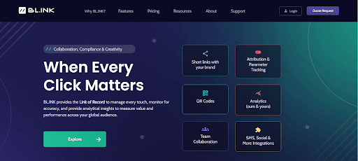 10 Best Link Shortener Services & Tools for Businesses in 2026 11 bl.ink homepage