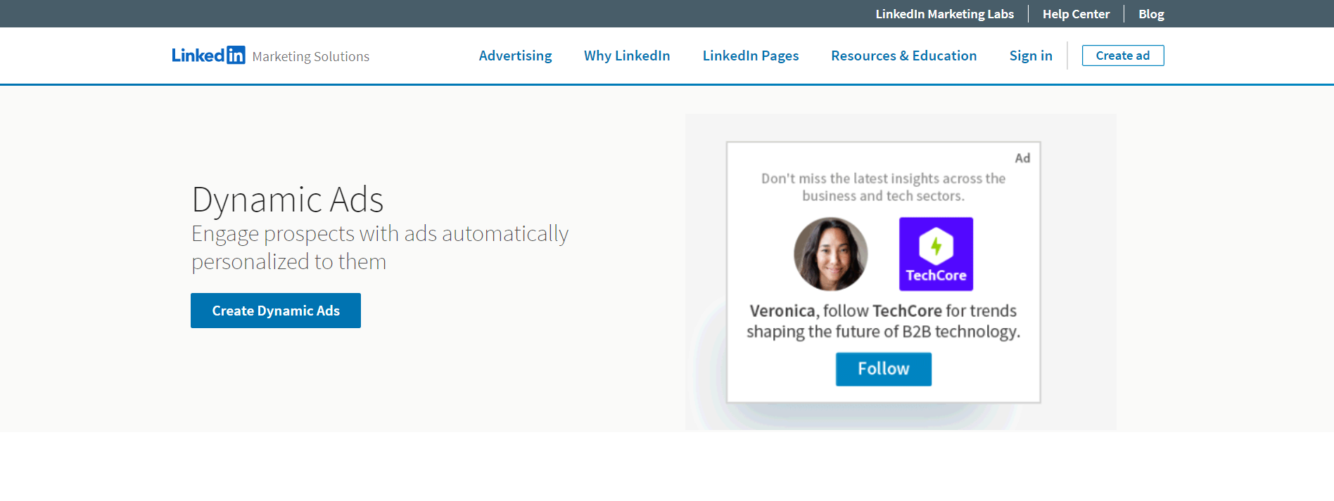 LinkedIn Ads: A Complete Cheat Sheet to Run First Campaign 10 dynamic ads