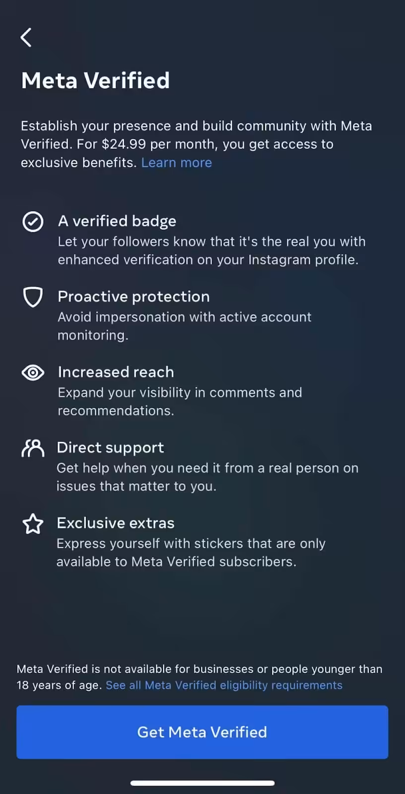 Meta Verified: How to Get the Blue Coveted Tick in 2026 5 get meta verified