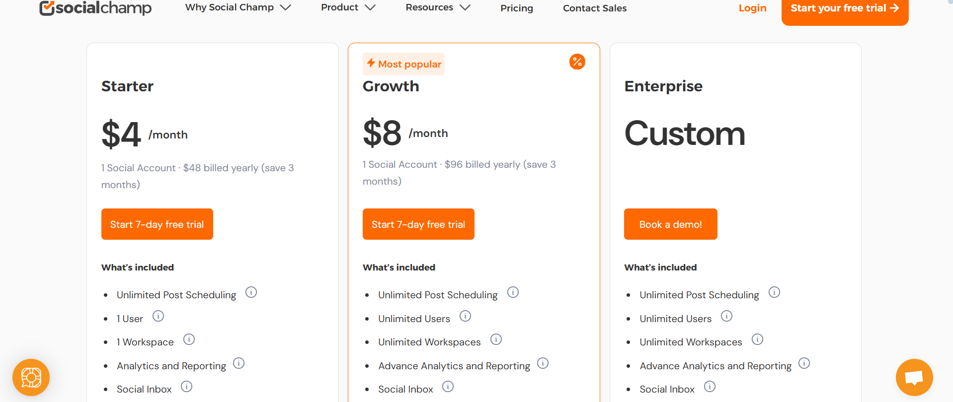 Everything You Need About Kontentino Pricing 8 Social Champ’s Pricing Plans