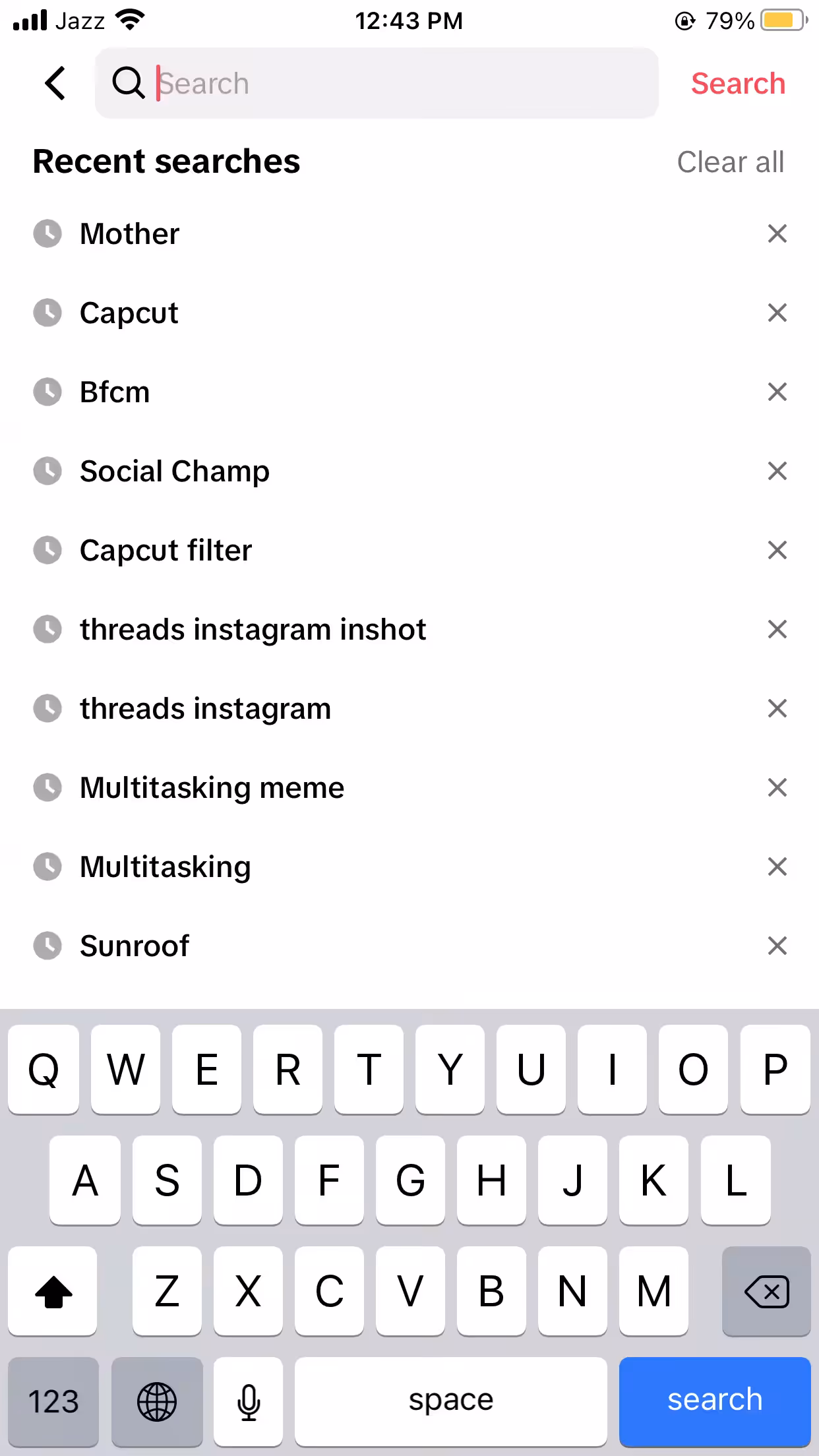 How to Block Someone on TikTok in 2026: A Step-By-Step Guide 6 How to block someone on TikTok - Search bar
