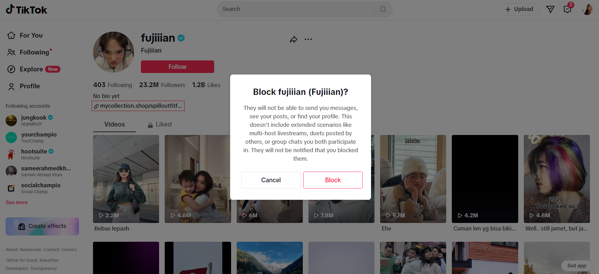 How to Block Someone on TikTok in 2026: A Step-By-Step Guide 12 how to block someone on TikTok - step 5