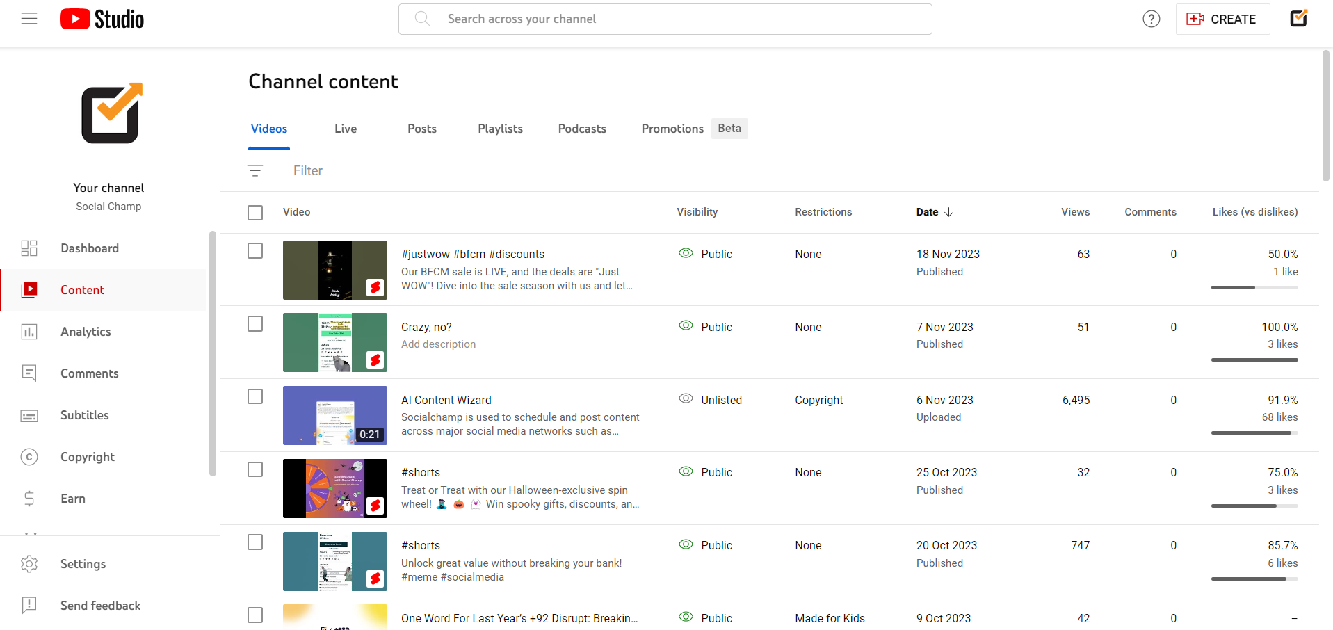 How to Use YouTube Creator Studio in 2026 - Tools, Benefits, and Growth Strategies 10 YouTube - Channel Content