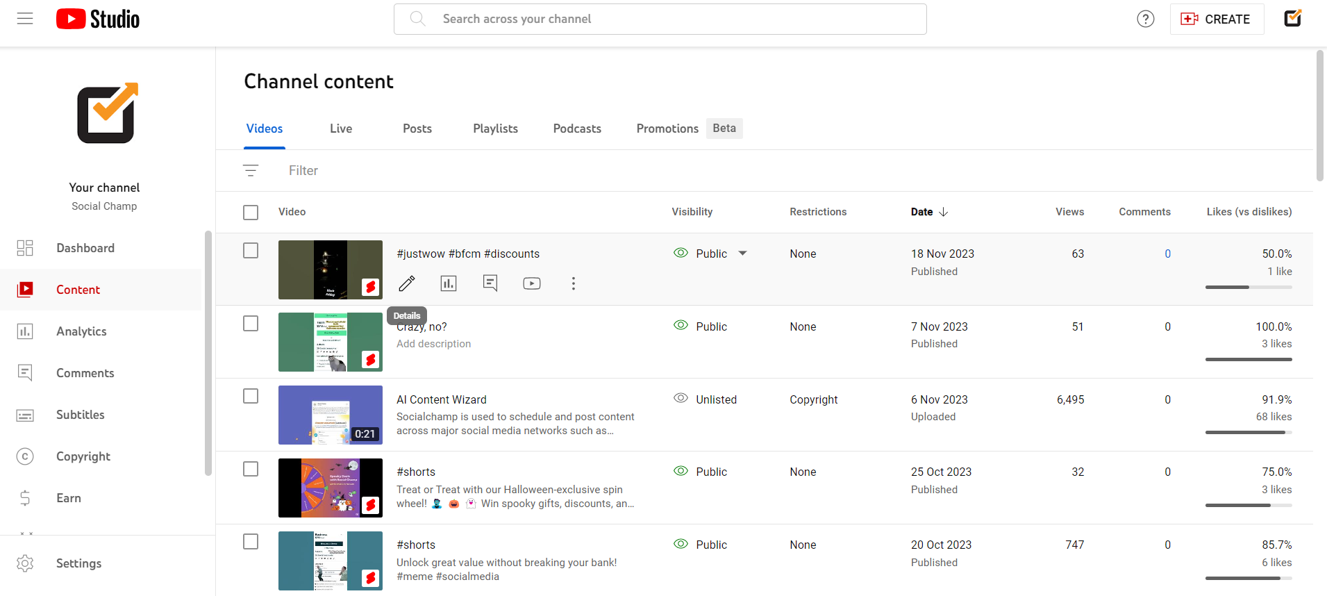 How to Use YouTube Creator Studio in 2026 - Tools, Benefits, and Growth Strategies 11 YouTube pen icon